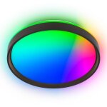 B. k. licht - briloner jus plafonnier led, télécommande, variable, changement de couleur dynamique rgb ... B. k. licht - briloner jus plafonnier led, télécommande, variable, changement de couleur dynamique rgb ...