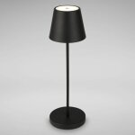 B. k. licht - lampe de table led rechargeable dimmable 38x12cm ext�rieur terrasse jardin 1 - flamme ip54 ...