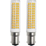 B15d led ampoules 8w �quivalente 90w 80w 75w blanc chaud b15 base 910lm 220v 230v 3000k (lot de 2?