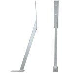 B2 - soutien post ancre du vent ancre de clôture longueur 66 cm B2 - soutien post ancre du vent ancre de clôture longueur 66 cm