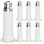 B22 vers e27 convertisseur de douille, adaptateur ba�onnette 9cm extension pour ampoule led e27, max ...