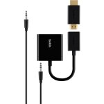 Belkin - b2b137 - blk hdmi / vga adaptateur [1x hdmi femelle - 1x vga femelle, jack femelle 3. 5 mm] ...