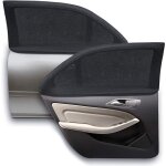 Baby car sunshades, 2 pices chaussettes de soleil de voiture bloquer les rayons uv par la protection ...