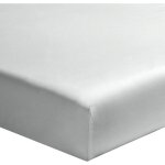 Baby fox - drap housse bb cododo percale bleu glacier bonnet 10 cm 50x85