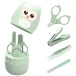Baby set de manucure pour nouveau - n�, set de manucure pour b�b� avec coupe - ongles s�r pour b�b�, ...