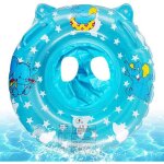 Baby swimming ring, elephant ring, blue swimming ring for babies and toddlers sitting up