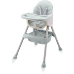 Chaise haute pour bb / enfant 2 en 1 - oscar en turquoise - baby vivo