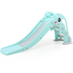 Baby vivo - toboggan pour enfants / toboggan - dauphin en turquoise