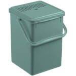 Seau à compost 9l avec filtre à charbon bio gui vert Seau à compost 9l avec filtre à charbon bio gui vert