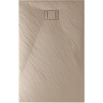 Idralite ? receveur de douche rectangulaire 80x100 cm ? effet pierre ? acrylique et r�sine polyester ...