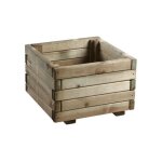 Jardini�re rustique en bo