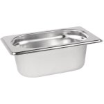 Bac gastro inox 1 / 9 - 65 mm - vogue