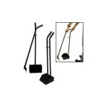 Drillpro - bac � liti�re pour chien et chat en aluminium noir, tr�s l�ger, mango ergonomique