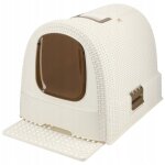 Bac  litire curver avec filtre wc pour chat + spatule