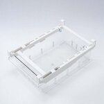 Bac de rangement pour rfrigrateur, organisateur de tiroir coulissant pour rfrigrateur, bote de rangement ...