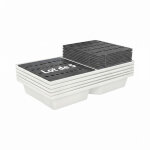 Bac de r�tention 70l empilable avec caillebotis - lot de 5