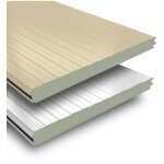 Bacacier - panneau sandwich de bardage isol 2100x1150 mm sandeo wall