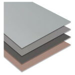 Bacacier - tôle plane 2000x1000 mm acier 0. 75 mm imitation zinc coloris: nerro Bacacier - tôle plane 2000x1000 mm acier 0. 75 mm imitation zinc coloris: nerro