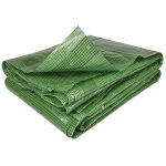 Bche arme verte 160g / m sans ?illets, traite anti - uv et tanche - 4 x 10 - vert