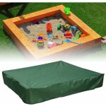 B�che bac � sable 120x120 cm housse protection �tanche uv protection 70% pour bac � sable oxford avec ...