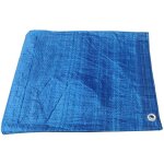 B�che bleue de protection 2x8 m (70 g / m2)