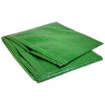 B�che bois 4x6 m vr170bo - b�che arm�e verte - haute qualit� - protection imperm�able pour bois de chauffage ...