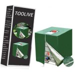 [jamais utilis�]bache pour cuve 1000l, b�che de protection solaire pour r�servoir d'eau de pluie ibc, ...