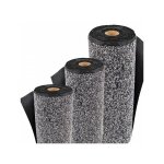 Bche gravillonne 8 m x 0, 4 m de large pour les bordures de bassin, cours d'eau de jardin, liner de ...