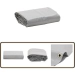 Bâche gris ø 4 m 600 / m² - couverture imperméable - bâche de protection - bâche extérieure - bâche pour ... Bâche gris ø 4 m 600 / m² - couverture imperméable - bâche de protection - bâche extérieure - bâche pour ...