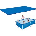 Bache piscine - protection pour rectangulaire - hors sol - b�che couverture
