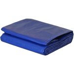 Kalembal - bche piscine rectangulaire 8x14 m - filet d'coulement - bleue - rsistante - anti - uv - ...