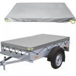 B�che plate pour remorque - 214x122x10cm - 420 d - �tanche � la poussi�re - pour remorque de 750 kg - ...