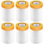 Bache de protection peinture, 6pcs bache peinture, plastique protection peinture, protection sol peinture, ...