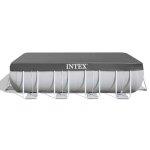 Bche de protection pour piscine tubulaire rectangulaire intex l 9, 75 x l 4, 88 m