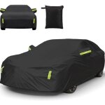 Bche voiture housse , voiture complte universelle , suv impermeable 480 x 175 x 150cm noir housse de ...