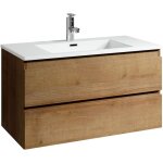 Meuble de salle de bain angela 90 cm lavabo chene ? armoire de r