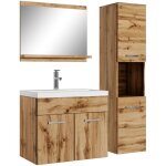 Badplaats - meuble de salle de bain montreal - 60 cm - ch�ne - armoire rangement