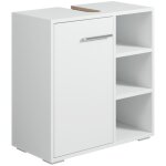 Meuble sous lavabo neptunus 60 x 28 x 60 cm - badplaats - blanc