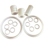 A bag of ice cream machine spare parts, compatible with ykf, compatible with vevor, soft serving machine ...