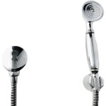 Applique prise d'eau et douchette laiton r�tro