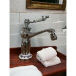 Bagnoclic - mlangeur bidet de salle de bain avec dtails en cramique vintage