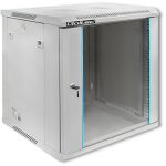 Baie rack qoltec 19 12u 600 x 635 x 450 portes trempées fixation murale boîtier en acier serrure gris ... Baie rack qoltec 19 12u 600 x 635 x 450 portes trempées fixation murale boîtier en acier serrure gris ...