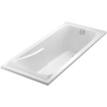 Baignoire droite jacob delafon corvette confort acrylique renforcé 150 x 70 Baignoire droite jacob delafon corvette confort acrylique renforcé 150 x 70