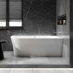 Bernstein - baignoire d'angle design acrylique pour salle de bain, isolation thermique - montage droite ... Bernstein - baignoire d'angle design acrylique pour salle de bain, isolation thermique - montage droite ...