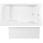 Jacob delafon - baignoire bain douche malice antidrapante + tablier niche 160 x 85 version droite