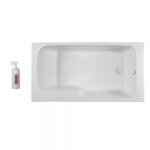Jacob delafon - baignoire bain douche malice + nettoyant 170 x 90, version droite Jacob delafon - baignoire bain douche malice + nettoyant 170 x 90, version droite