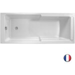 Jacob delafon - baignoire bain douche struktura compacte acrylique renforc 170 x 70