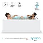 Spalina - baignoire baln�o 2 places cetana duo wave l170xl100xh63cm, by