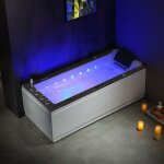 Boreal sauna - baignoire balneo lord solo black 1 place archipel® 170x75 - gauche Boreal sauna - baignoire balneo lord solo black 1 place archipel® 170x75 - gauche