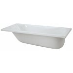 Novellini - baignoire calypso (pieds inclus) - dimensions : 160 x 70 cm - couleur blanc
